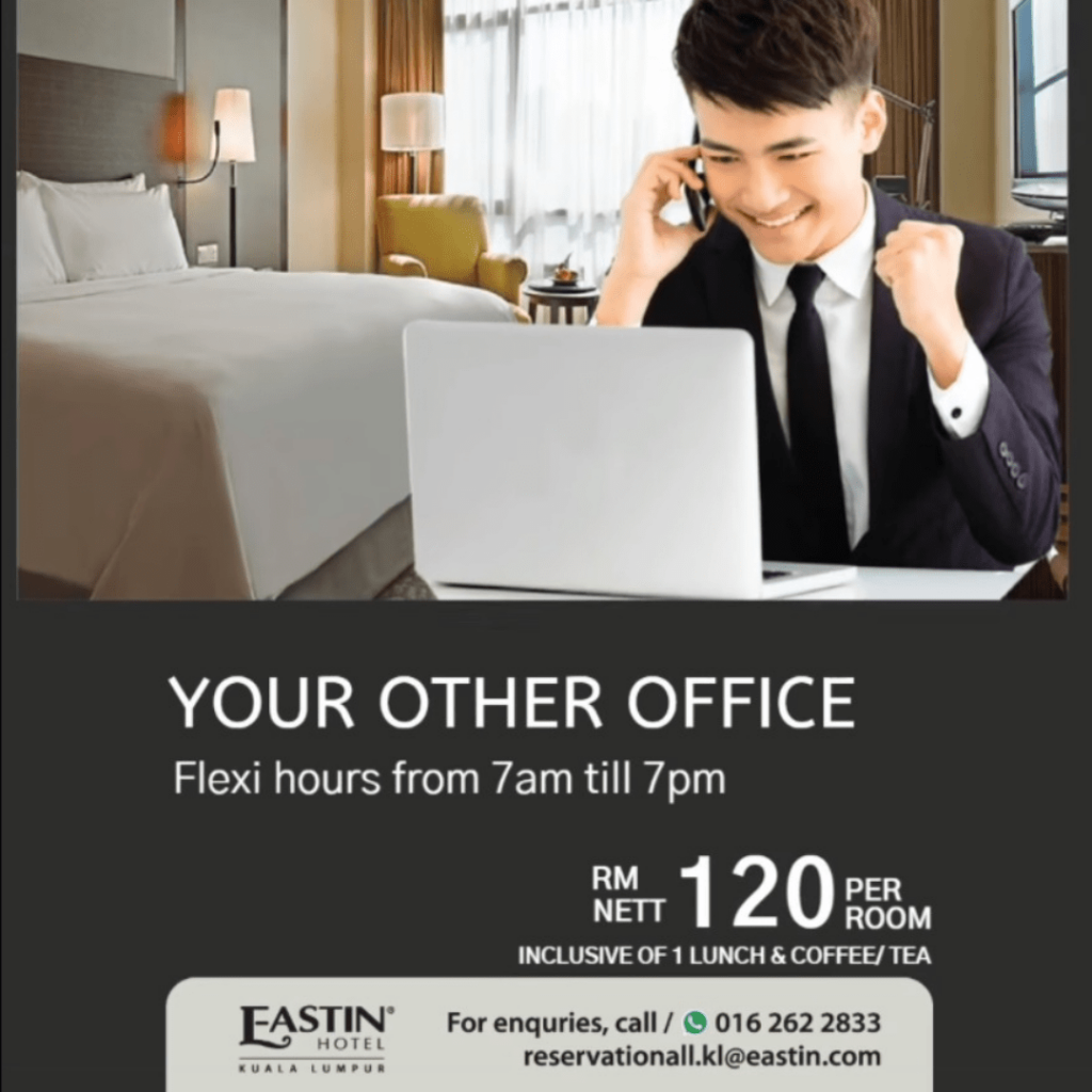 Eastin Hotel Petaling Jaya Work From Hotel Selangor