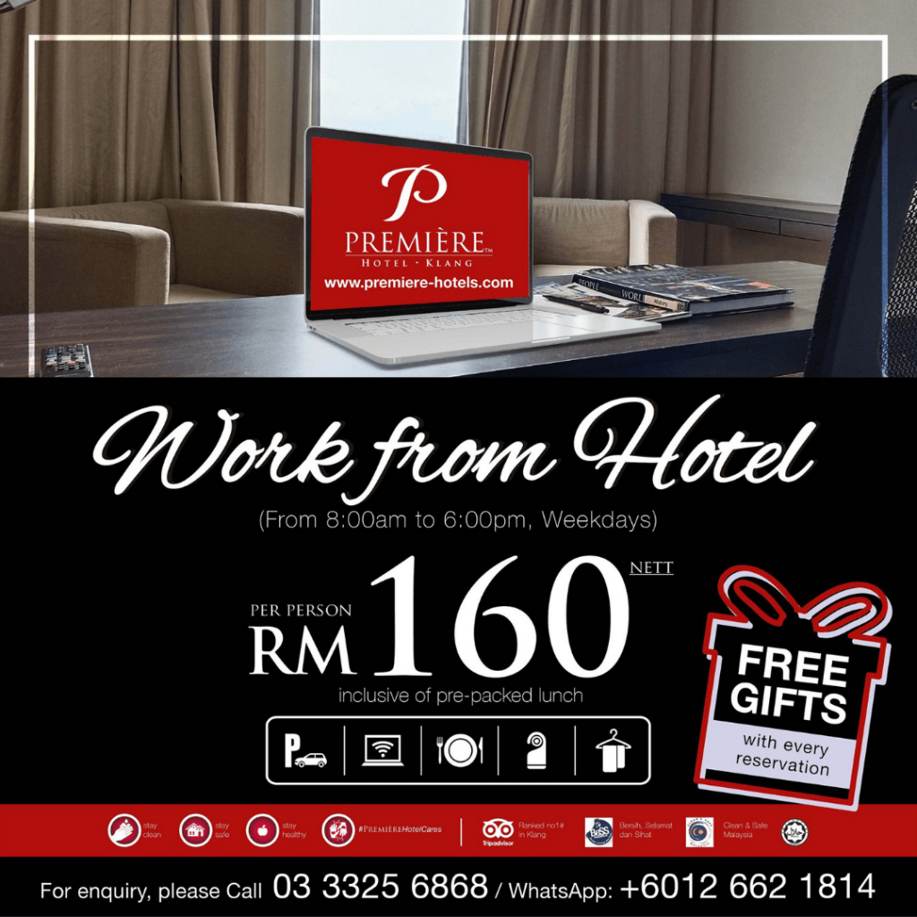 Première Hotel Klang Work From Hotel Selangor