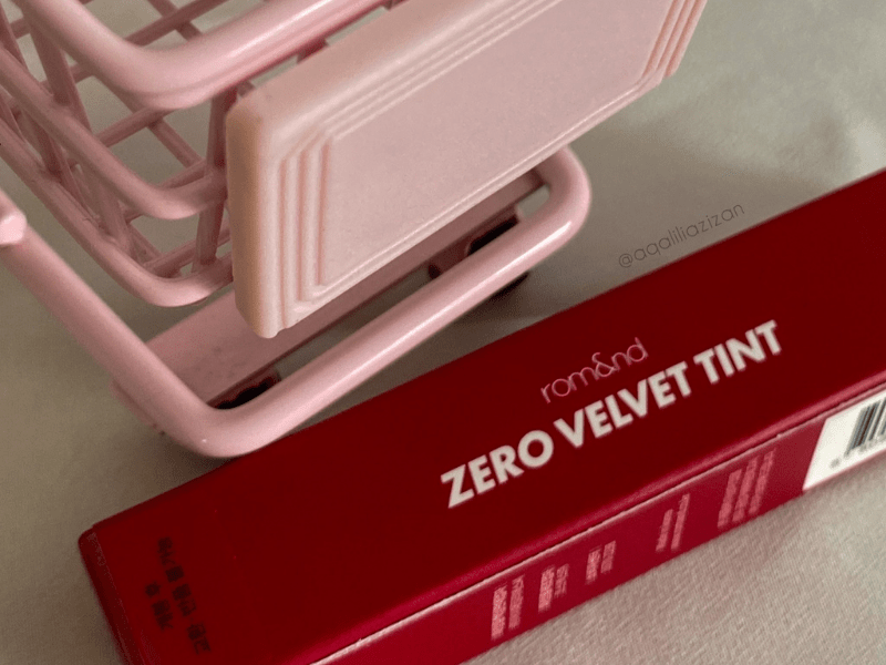 Romand Zero Velvet Tint | 08 ICY Review - Aqa's Note
