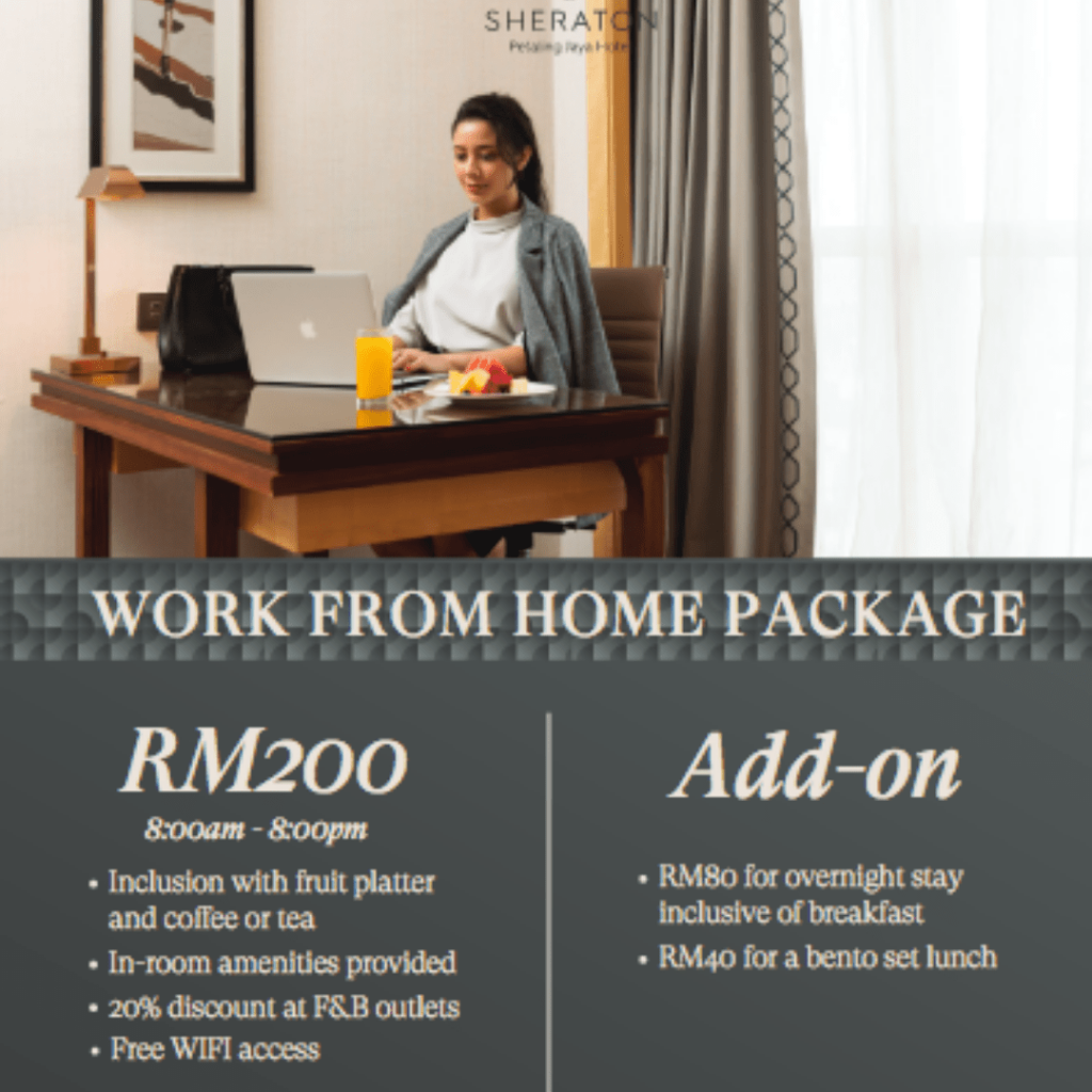 Sheraton Hotel Petaling Jaya Work From Hotel Selangor