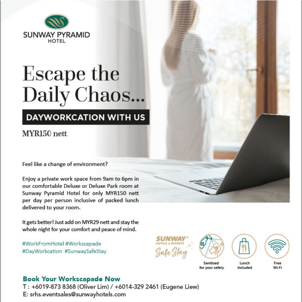 Sunway Pyramid Hotel Petaling Jaya Work From Hotel Selangor