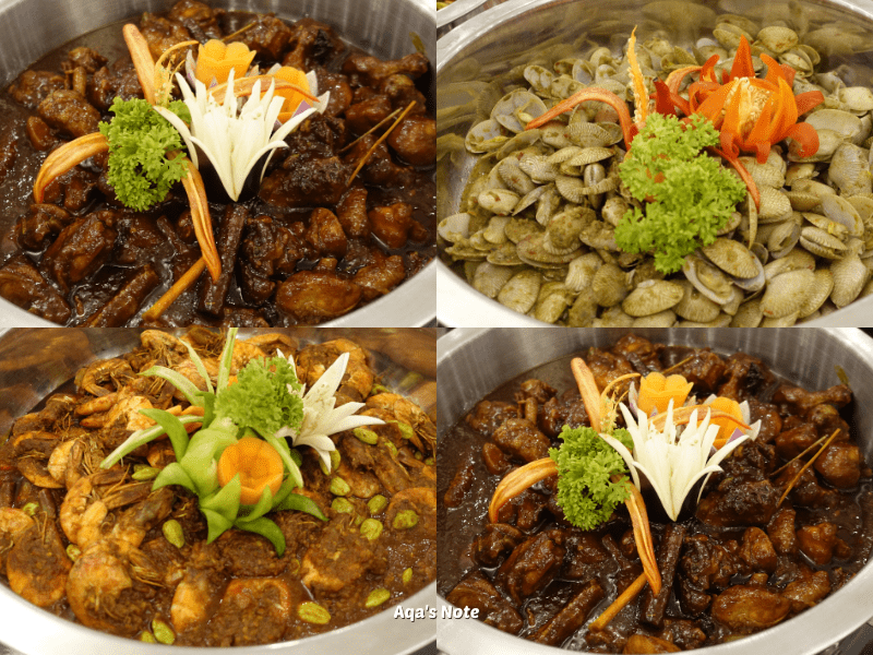 aliyyah castle wedding event ramadan buffet malay cuisines aqa's note