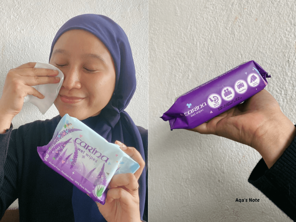 carina tissue malaysia wet wipes aqa's note