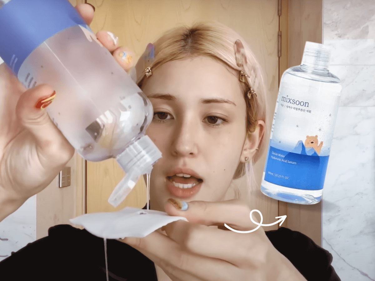 mixsoon malaysia jeon somi vogue glacier water hyaluronic acid serum aqa's note