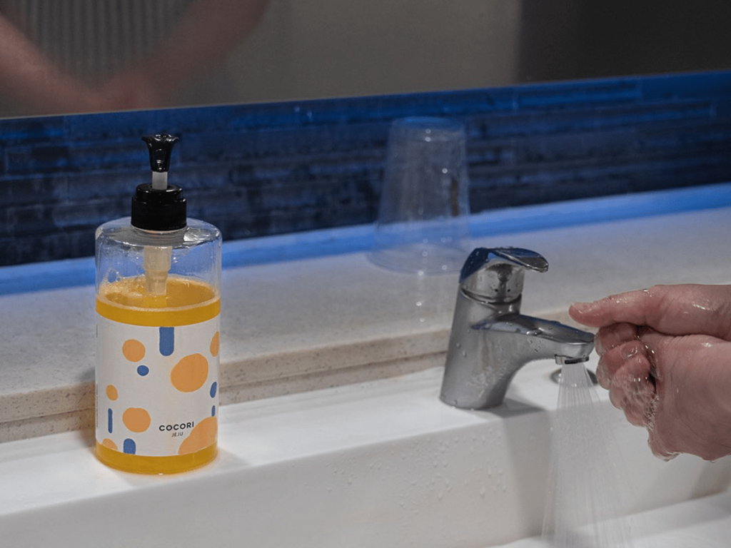 cocori jeju handwash jeju island airport aqa's note