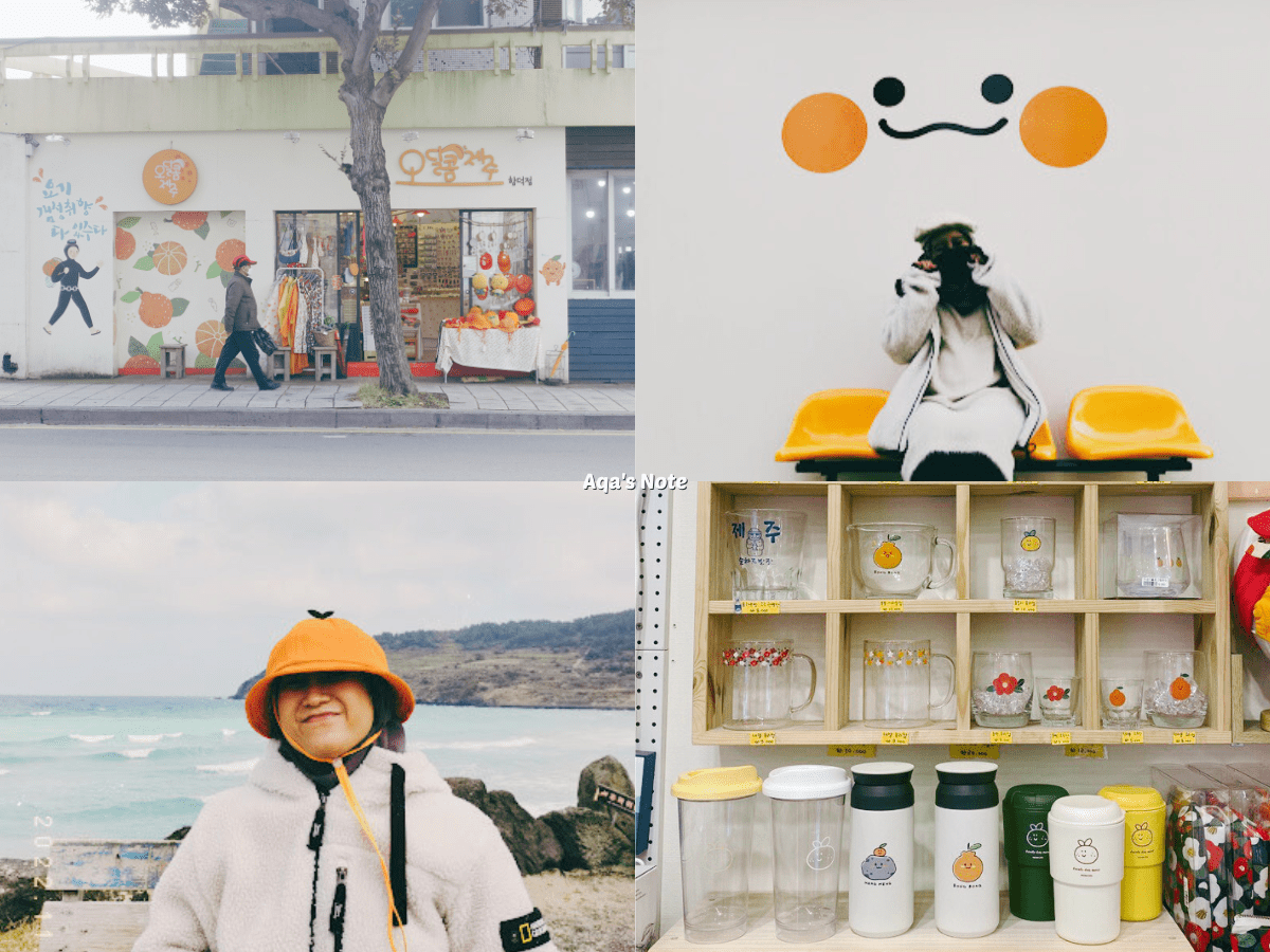 cute jeju souvenirs shop aqa's note