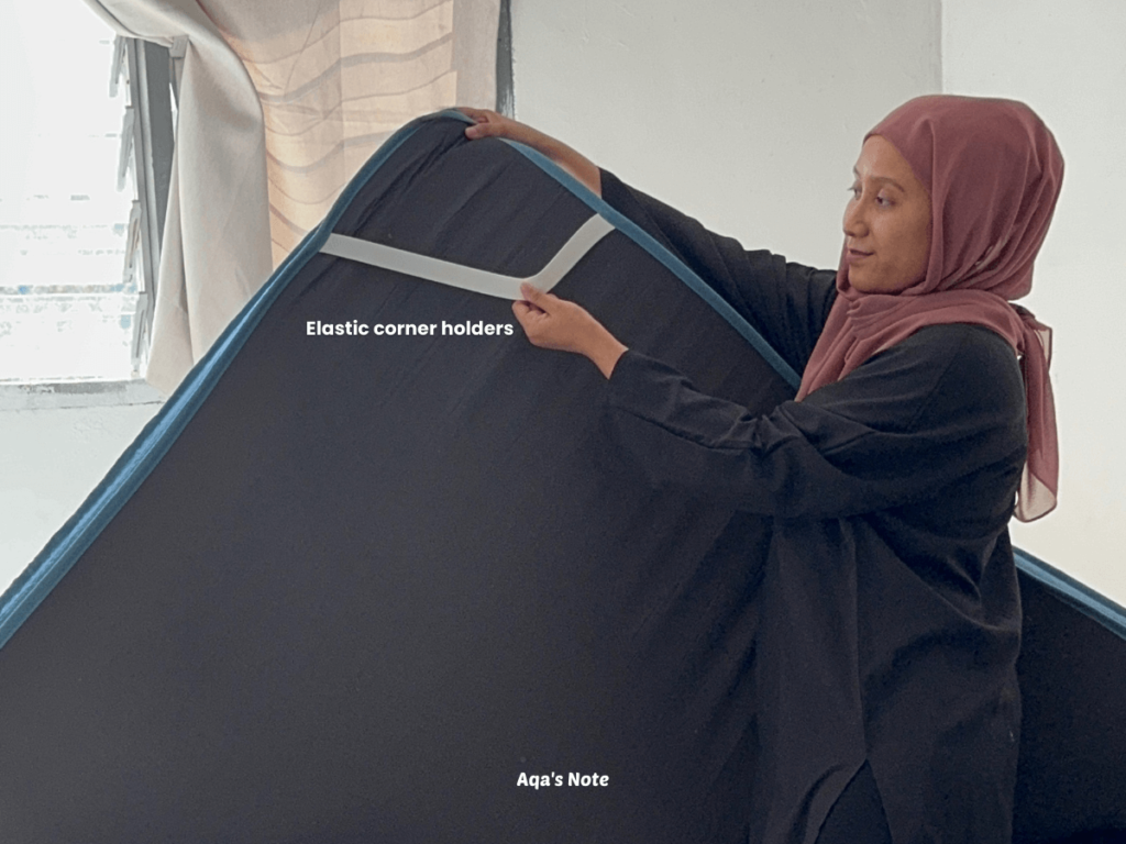 joey mattress topper elastic bed holders aqa's note